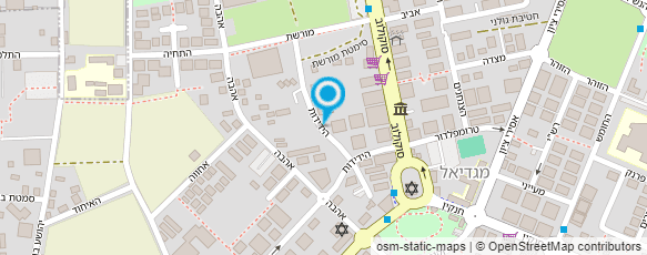 מפת הגעה אל סטודיו סגול- עירית חיון