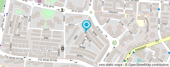 מפת הגעה אל חיים שגריר