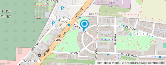 מפת הגעה אל עופר שליו