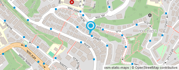 מפת הגעה אל דוד הירשברג