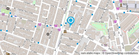 מפת הגעה אל טאלנטס דיזיין talentsdesign