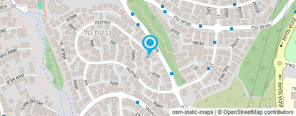 מפת הגעה אל הסעות - קוממי ציון