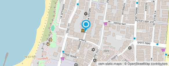 מפת הגעה אל מוזיאון העיר