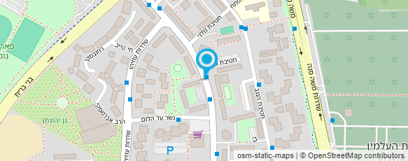 מפת הגעה אל סלון חדי פרידמן