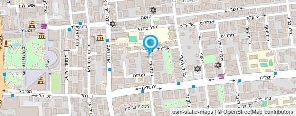 מפת הגעה אל יוסי האינסטלטור