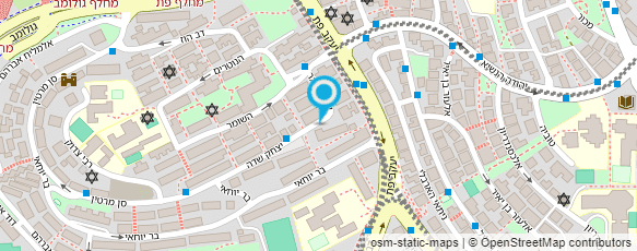 מפת הגעה אל גן מזל