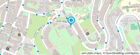 מפת הגעה אל INHOME בניה ושיפוצים