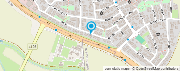 מפת הגעה אל דרור בן דוד