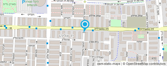 מפת הגעה אל חי הסעות