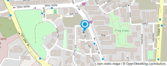 מפת הגעה אל שרון שוקרון-פדיקור מניקור עד הבית