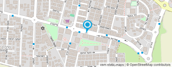 מפת הגעה אל ע.ע. שיווק