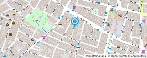 מפת הגעה אל רחל ילין מפת הגעה אל רחל ילין