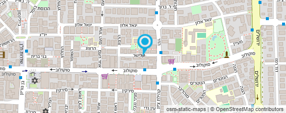 מפת הגעה אל מני מאיר