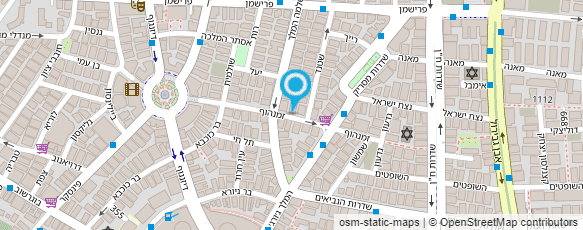 מפת הגעה אל שירלי הלפרין