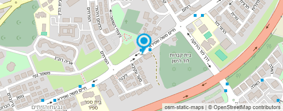 מפת הגעה אל מעבדת שיניים מנעם גהשאן