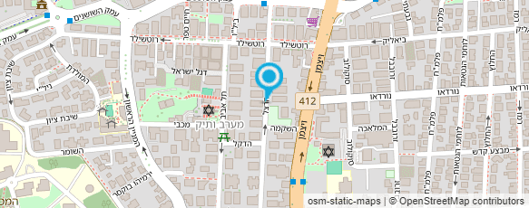 מפת הגעה אל ליטל אלגד דיאטנית קלינית