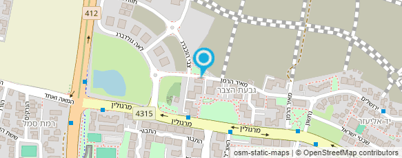 מפת הגעה אל עדי ברמי  - עיצוב גבות