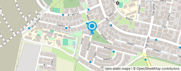 מפת הגעה אל סלון הדס