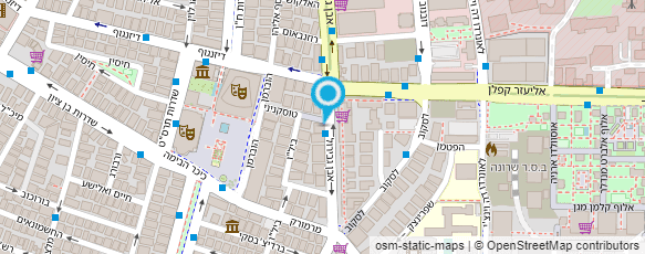 מפת הגעה אל דויד לוי השף