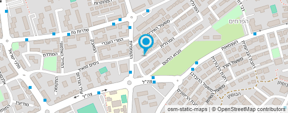 מפת הגעה אל ש.ח. עבודות מתכת