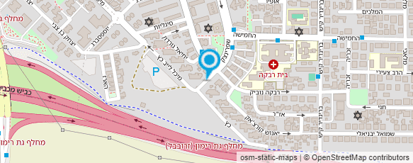 מפת הגעה אל דן חברה לתחבורה ציבורית בע"מ