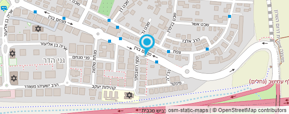 מפת הגעה אל דן חברה לתחבורה ציבורית בע"מ