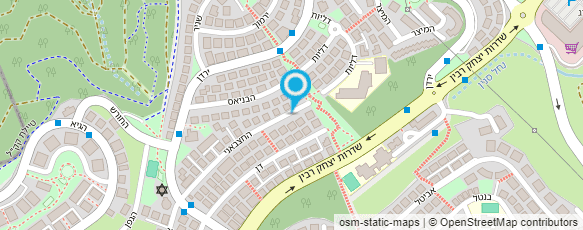 מפת הגעה אל ד"ר דן שמחה אמבולנס וטרינרי