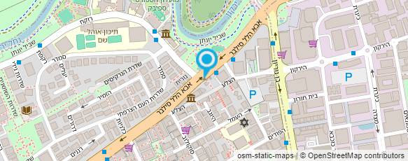 מפת הגעה אל דן חברה לתחבורה ציבורית בע"מ