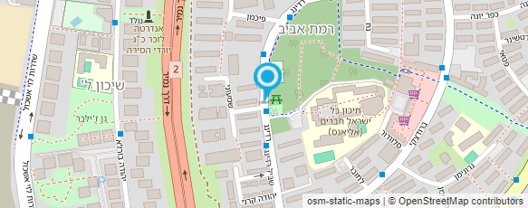 מפת הגעה אל דן חברה לתחבורה ציבורית בע"מ