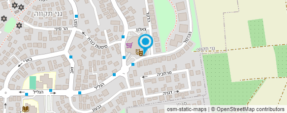 מפת הגעה אל מחולה - המרכז למחול