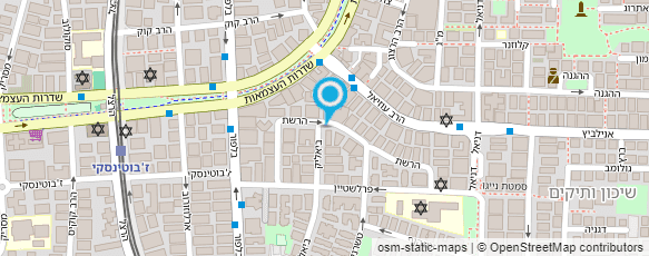 מפת הגעה אל עו"ד ליאור דנקנר