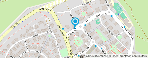 מפת הגעה אל רביד- הפקות דפוס