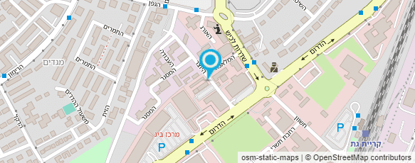 מפת הגעה אל נתנאל משה - אלקטרומכניקה