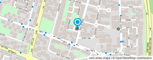 מפת הגעה אל מרכז לספר ולקורא (ע"ר)