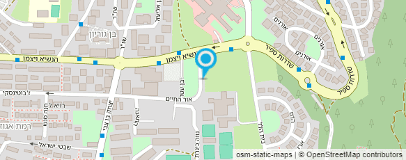 מפת הגעה אל המספרה של אלירן