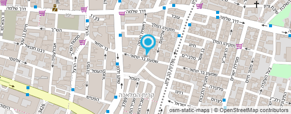 מפת הגעה אל עדי נחשון בית מלאכה לפיברגלס