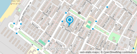 מפת הגעה אל נופר מכון יופי