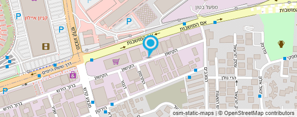 מפת הגעה אל הדרכה לעבודה בגובה