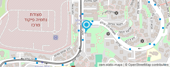 מפת הגעה אל גני חב"ד