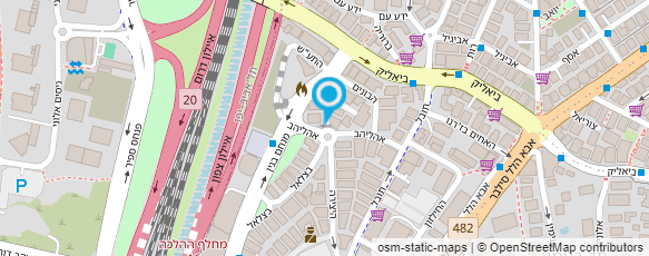 מפת הגעה אל אדם מ.ג. סוכנות לביטוח (2004) בע"מ