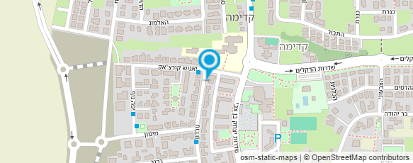 מפת הגעה אל מספרה בעיצוב בראש אחר