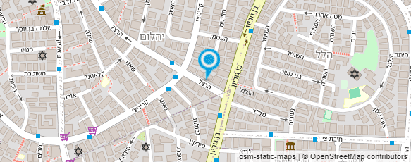 מפת הגעה אל ד"ר ברונו אוסטפלד