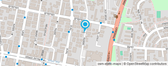 מפת הגעה אל חיים ברומר קירור ומיזוג אוויר