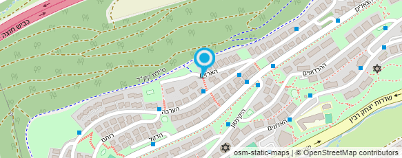 מפת הגעה אל קרובי הרכבות