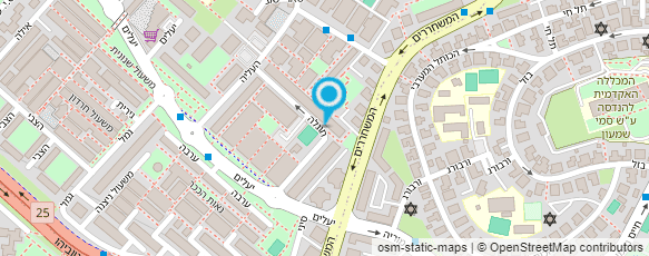 מפת הגעה אל עומר יוספי אדריכלות ועיצוב פנים