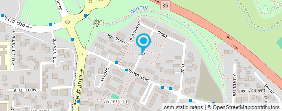 מפת הגעה אל ניצן מסחר ושיווק