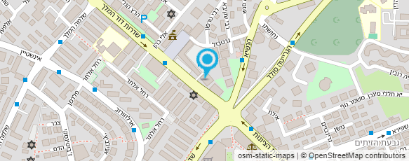 מפת הגעה אל מאפיית מן הארץ