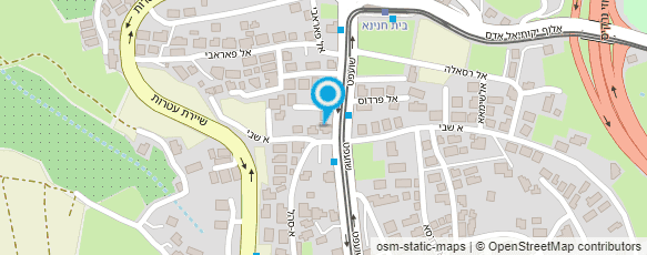 מפת הגעה אל ס.ק השמת עובדים