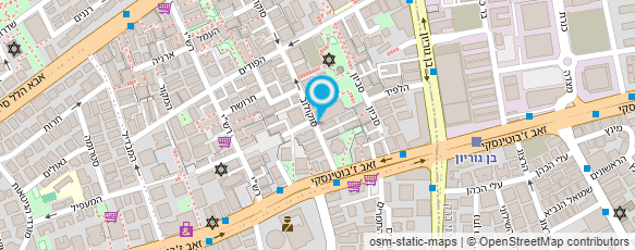 מפת הגעה אל לירון כהן אביב - צלמת חתונות