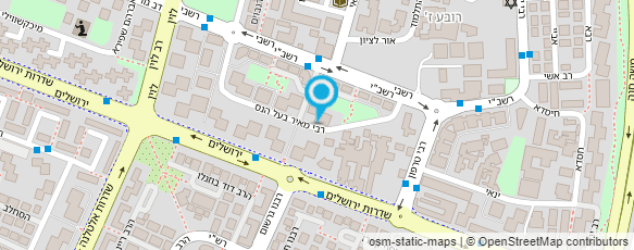 מפת הגעה אל ארגון תורה וחסד -מפעל המעשרות